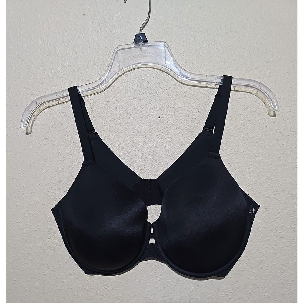 Auden Black Lightly Lined Full Coverage Comfort Underwire T-Shirt Bra Size 40DD